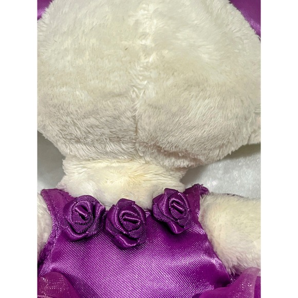 Vintage Thomas Goletz Diddl Maus Diddlina ballerina‎ mouse Purple plush Depesche - Picture 15 of 16